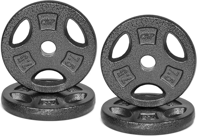 CAP Barbell Standard 1-Inch Grip Weight Plates - Image 1